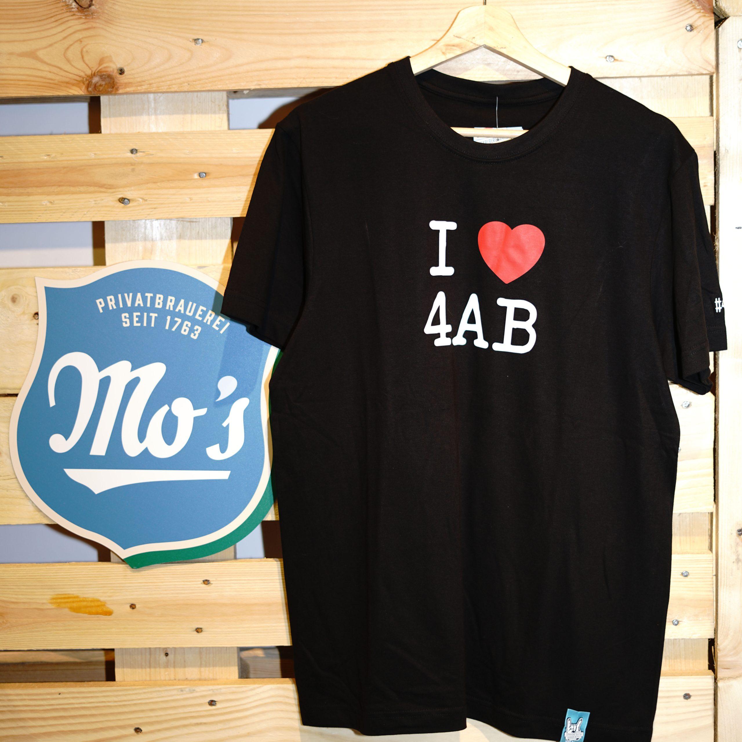 Mo’s Shirt schwarz I Love 4AB
